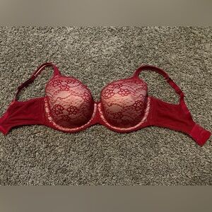 Essential Bodywear 36G Red Lace Bra